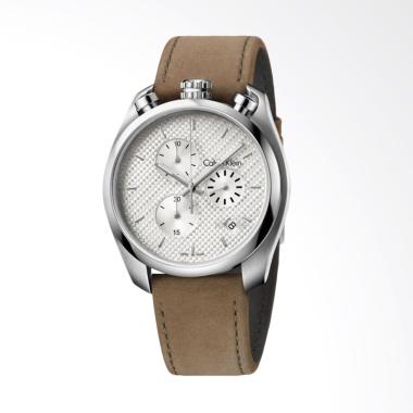 Calvin Klein Control Chronograph Brown Jam Tangan Pria [K6Z371G6]