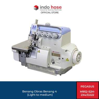 Indohose Pegasus M952-52H-2x4/D222 Mesin Obras Benang 5