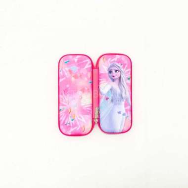 jktumbrella Kotak Pensil Anak - Tempat Pensil Anak Hardcase Smiggle Mini Karakter Frozen Pink