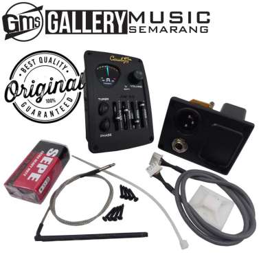 ORIGINAL!!! Preamp Equalizer Tuner Gitar Akustik Elektrik Cowboy AW-35 Import Preamp Cowboy AW-35
