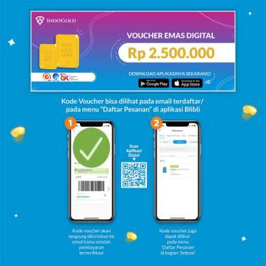 IndoGold Emas Digital Voucher [Rp2,500,000]