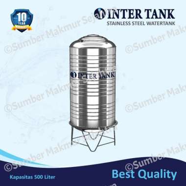 Tangki Air Stainless Inter Tank T 500 / Toren Air / Tandon Air
