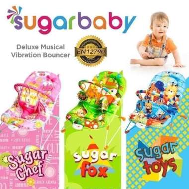 Sugar Baby Bouncer 1 Recline | Bouncer Bayi Pink