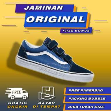 Harga Vans Old Skool Original Velcro 