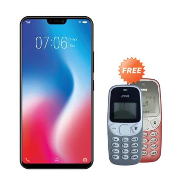 VIVO V9 Pro Smartphone - Hitam [64 ... ree Handphone Prince PC-5