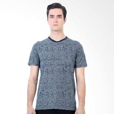Manzone Slim fit Wills T-Shirt Pria - Navy