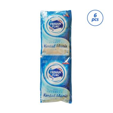 Frisian Flag Susu Kental Manis Sachet [6 Pcs]