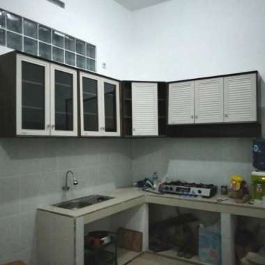 RAK PIRING LEMARI GANTUNG DAPUR KITCHEN SET ATAS