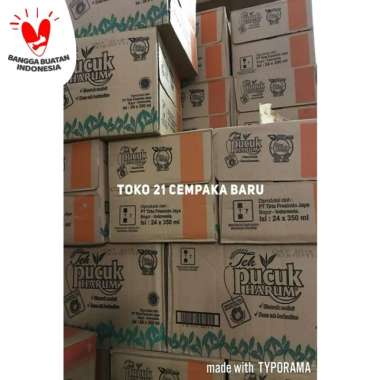 Teh Pucuk Harum 1 Karton isi 24 Pcs | Melati Manis Botol Dus Promo