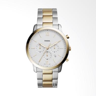 Fossil Neutra Chronograph Jam Tangan Pria [FS5385] Silver/Gold
