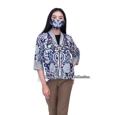Batik Wanita Bolero Lengan 7/8 Atasan Wanita By Batik Dua Putri Collection 3L