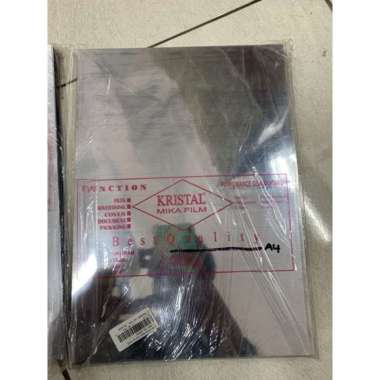 ASAHI COVER MIKA FILM A4 THICK 0.10MM/100Lembar