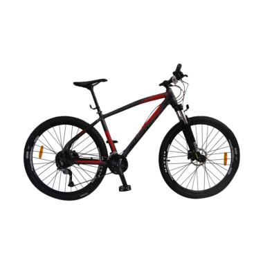 United Nucleus 4 Sepeda MTB - Grey Black Red