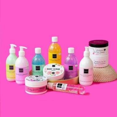 Scarlett Whitening Paket Hemat 4 Item - Paket Scarlett Whitening Original - Paket Perawatan Pemutih 