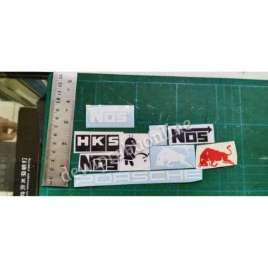 Cutting Sticker / Stiker Lucu Mobil Motor Visor Helm