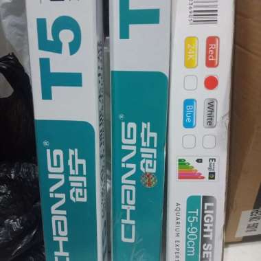 aquarium lampu celup CHANING T5 28 watt 120 cm white ikan laut(expedi)