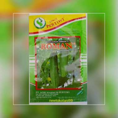 Benih bibit Timun hibrida ROMAN F1 10gram produksi pertiwi