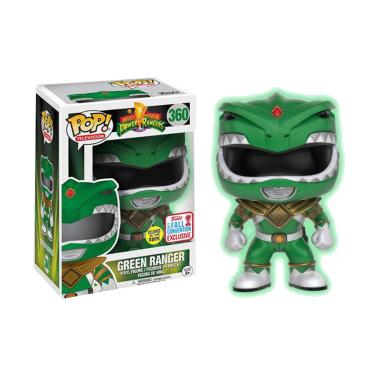 Funko POP Power Rangers - Green Ranger Glow in the Dark NYCC Exclusive Action Figure