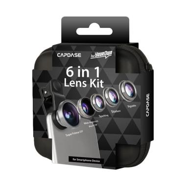 Capdase Super Wide Angle 6in1 Lensa Kit for Smartphone & Table
