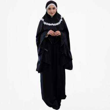 Mukena Yumna Zivannya Rupple Mukena - Black