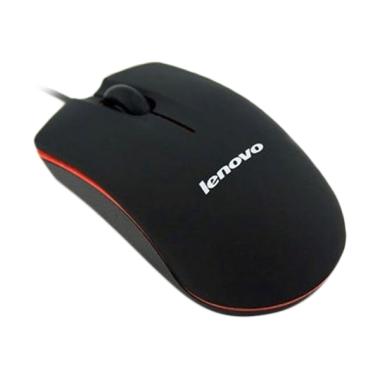 Lenovo M20 USB 2.0 Cable Wired Optical Mouse for Laptop or PC