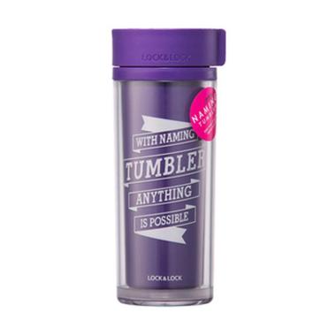 LOCK & LOCK Naming Bottle Botol Air Minum [300 mL] Violet