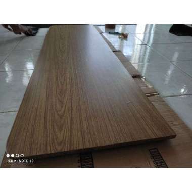 Meja Lipat Dinding Lebar 50 / Meja Lipat Dinding Tempel Minimalis 80x50 Cokelat