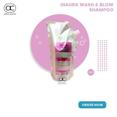 INAURA WASH & BLOW SHAMPOO 1000ML