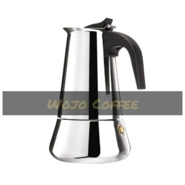 harga Espresso Coffee Maker Moka Pot Teko Stove Top Filter 6 Cup 300Ml (Kode 007) Blibli.com