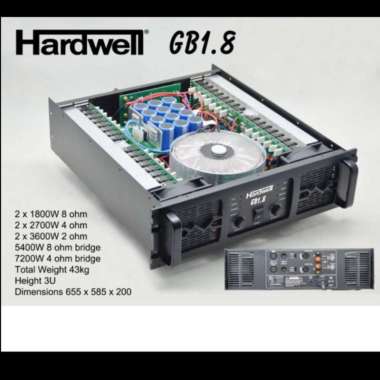 Power Amplifier HARDWELL GB1.8 GB 1.8 ORIGINAL