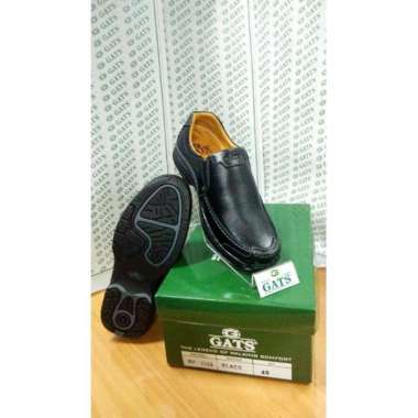Sepatu Kulit Gats 2602 - Black 42