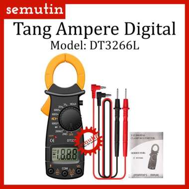 Tang Ampere Digital DT3266L / Clamp Meter DT 3266 L / Ampermeter / Multimeter