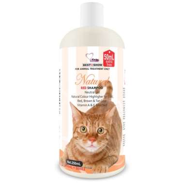 BIS Natural Red Cat Shampoo 200+50 ml