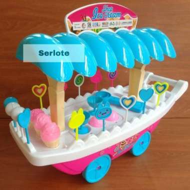 Mainan Gerobak Es Krim - Ice Cream Cart - Penjual Es Krim