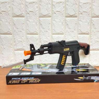 Mainan Tembakan AK47 Suara dan Lampu