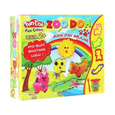 FS MBW - Fun Doh Zoo Series Mainan Edukasi Anak