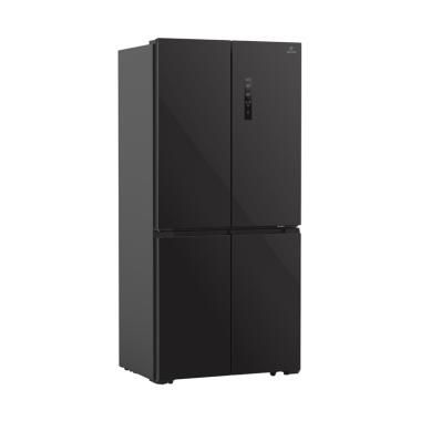 POLYTRON PRS 560X Kulkas Side By Side - #01 Black [550 L] #01 BLACK