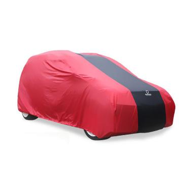 DURABLE Premium Cover Body Mobil for Honda BRV or CRV - Red List Black