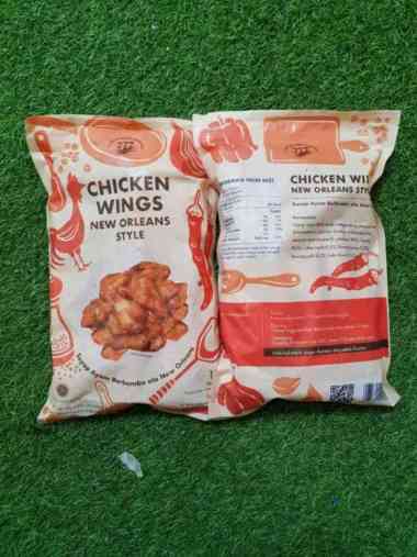 frozen chicken wings wing new orleans 1 kg ala restoran