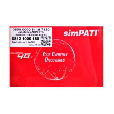 Jual Simpati Nomor Cantik 08122003388 Kartu Perdana 4g Online Oktober 2020 Blibli Com