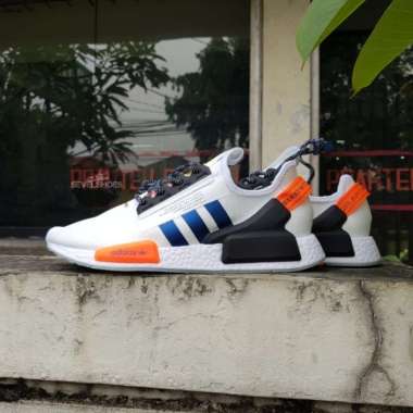 nmd black orange