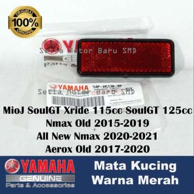 Mata Kucing Merah All New Nmax N Max Old Aerox Old MioJ SoulGT Xride Asli Original Yamaha Surabaya 5
