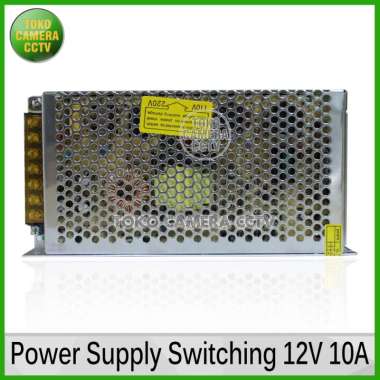 Power Supply CCTV 12V 10A Model Jaring