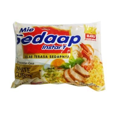 Promo Harga Sedaap Mie Kuah White Curry 81 gr - Blibli