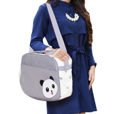 panda blue diaper bag