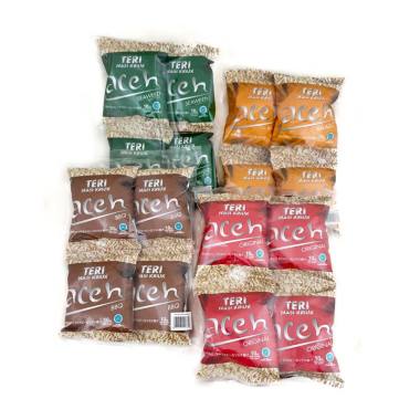 Aceh Teri Nasi Kriuk Teri Medan Oven Krispi Siap Makan [4 Sachet/ 10 g]