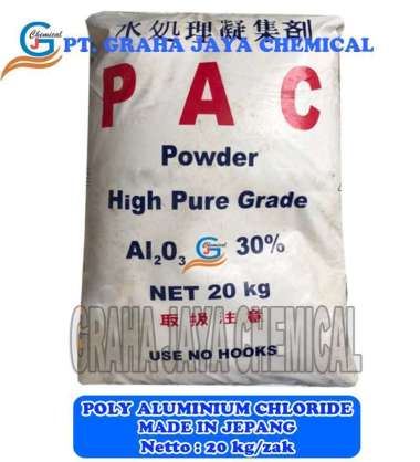 Poly Alumunium Chloride ex JEPANG 20 Kg KUNING