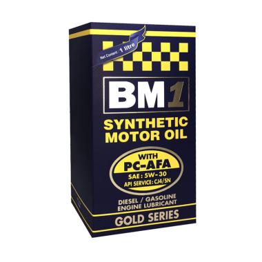 BM1 Gold Series 5W-30 CJ4/SN Oli Mobil Diesel/Gasoline [1L]