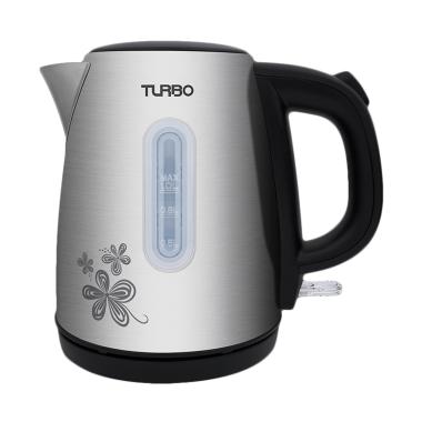 Turbo 1L EHL1058 Teko Listrik - Black Silver   Black Silver