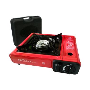 Jual Progas 2 In 1 Kompor Gas Portable Red Murah Agustus 2020